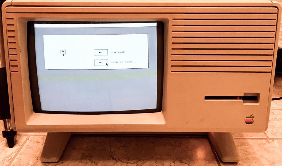 Apple Lisa 2/5 before restoration